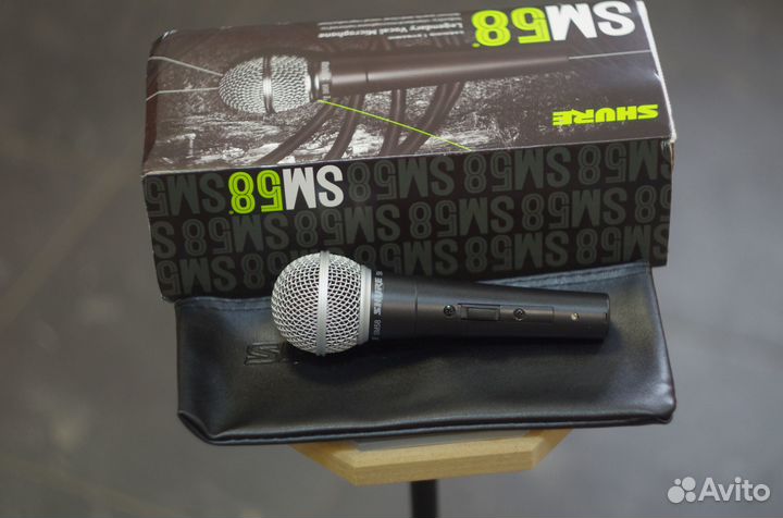 Shure SM58S микрофон (высококачественная реплика)