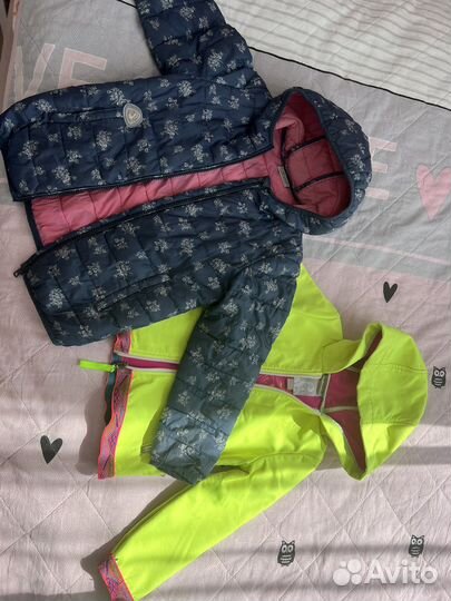 Большой пакет вещей для девочки, рост 122 – 128