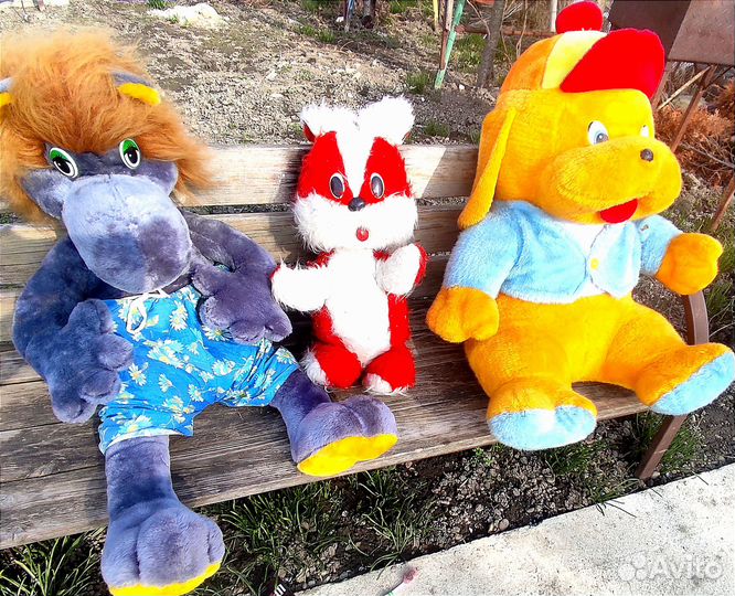 Игрушки СССР мягкие, красивые