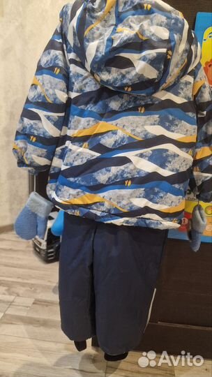Зимний комбинезон с курткой детский