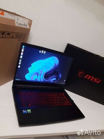 Игровая MSI (RTX3050/16GB/SSD512+500gb/144Hz)