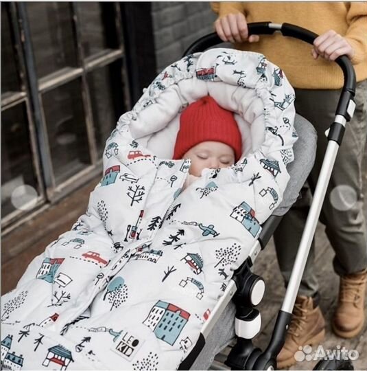 Конверт в коляску leokid