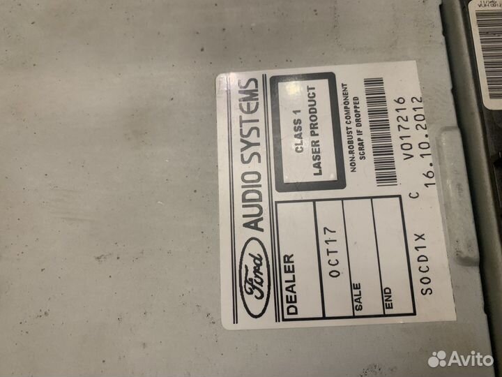 Магнитофон для машины Ford Mondeo