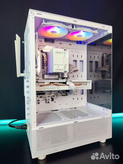 Игровой пк 12400f/rtx4060/ddr5/nvme/fullwhite