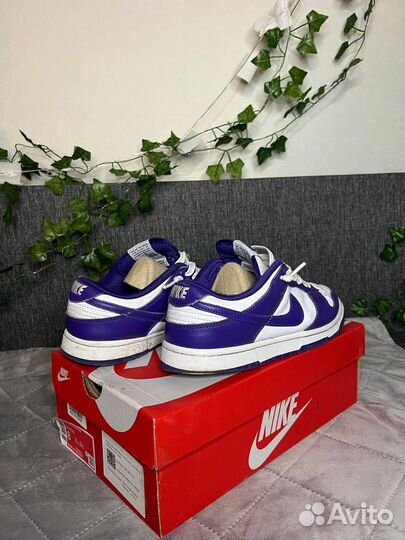 Кроссовки Nike dunk purple оригинал