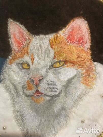 Вышивка гладью