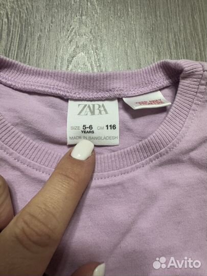 Лонгслив zara 116