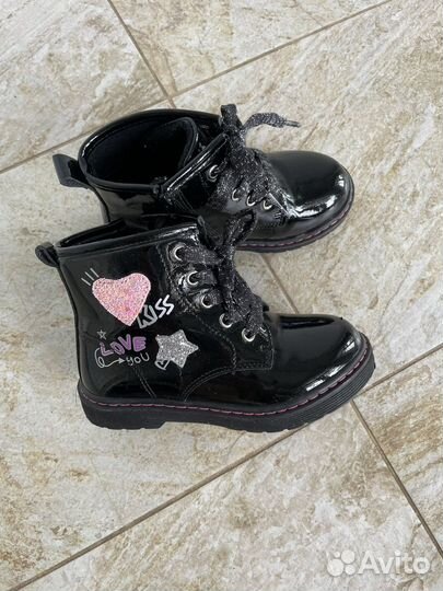 Осенние ботинки для девочки