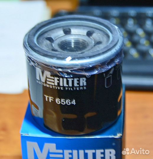 Фильтр масла hyundai, KIA TF 6564 Аналог: HU 7001