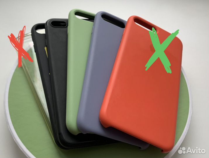 Чехол силиконовый для iPhone 8 Plus