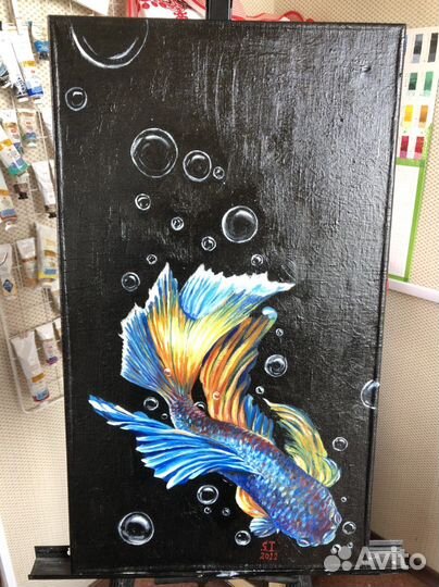 Картина маслом на холсте 