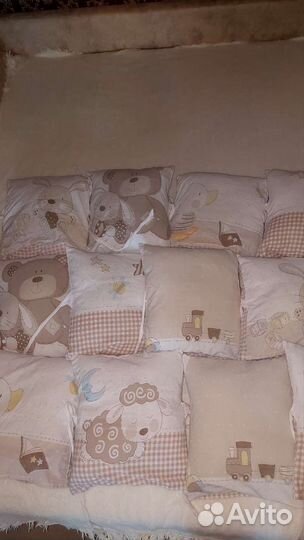 Бортики в кроватку бу