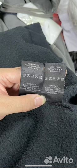 Vetements motorhead худи hoodie