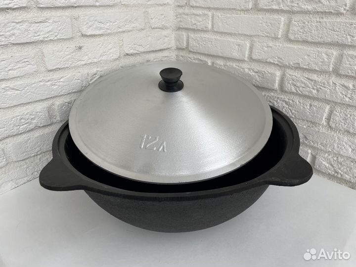 Казан чугунный узбекский