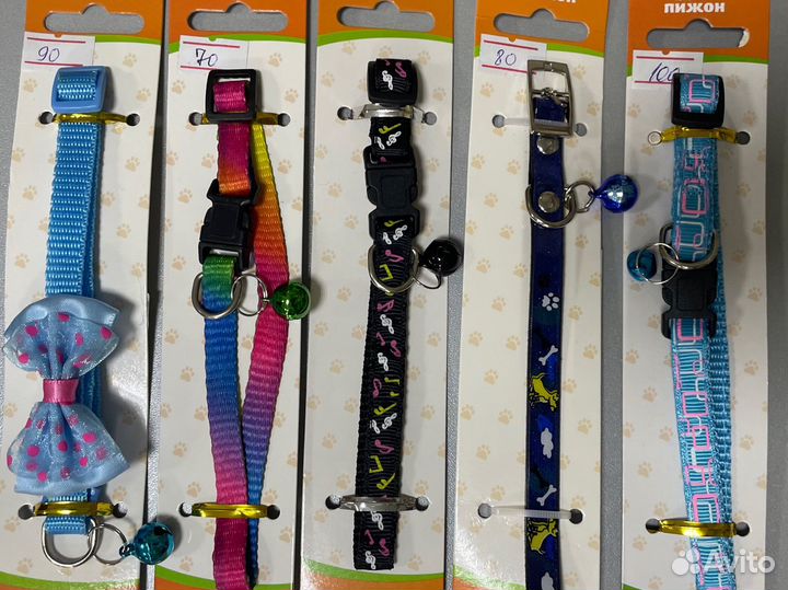 Ошейники и шлейки для собак