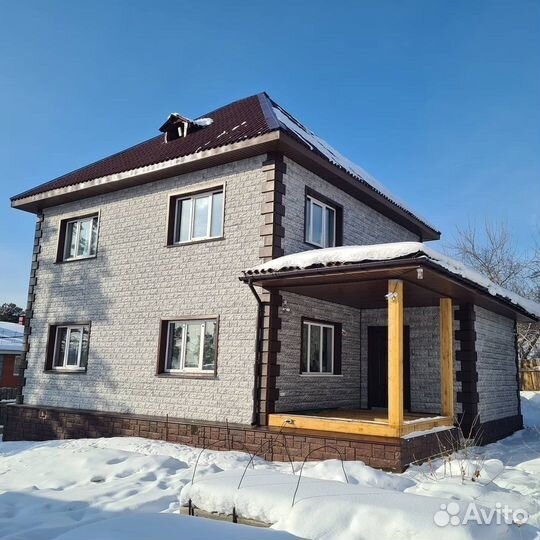 Фасадные панели Fineber дачный Доломит светло-серы