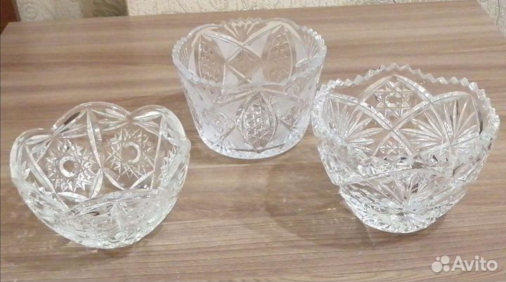 Хрустальная конфетница