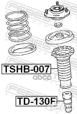Отбойник амортизатора перед прав/лев TD130F