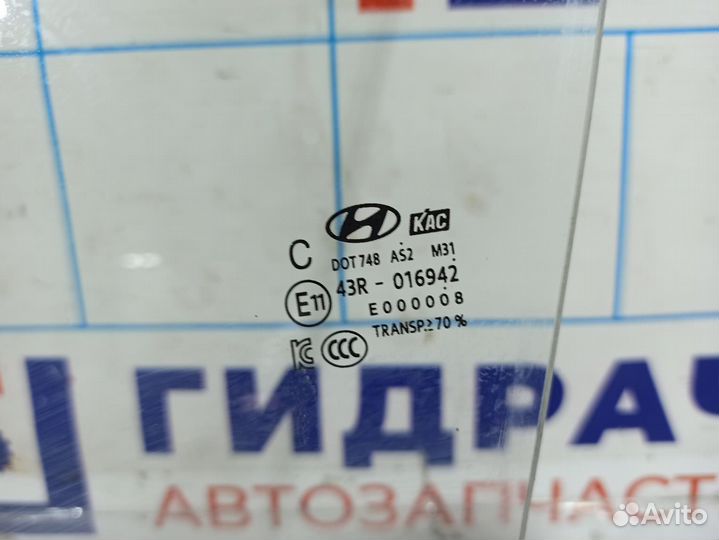 Стекло двери передней левой Hyundai Solaris II 824