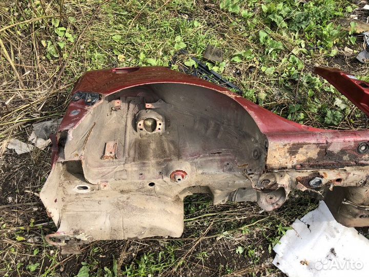 Крыло заднее правое (Skoda Fabia)