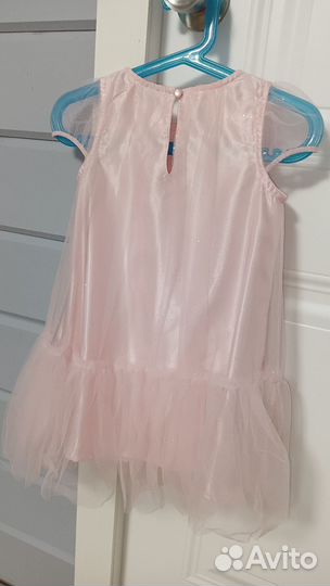 Нарядное платье для девочки 92