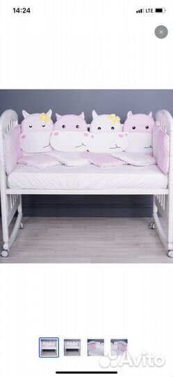 Бортики в кроватку