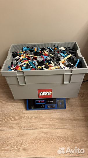 Lego россыпью 18 кг