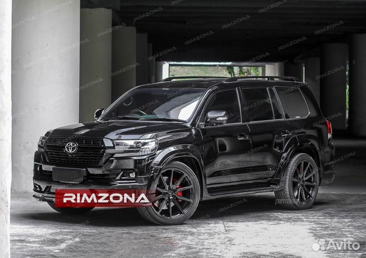 Кованые диски R22 на Крузак 300