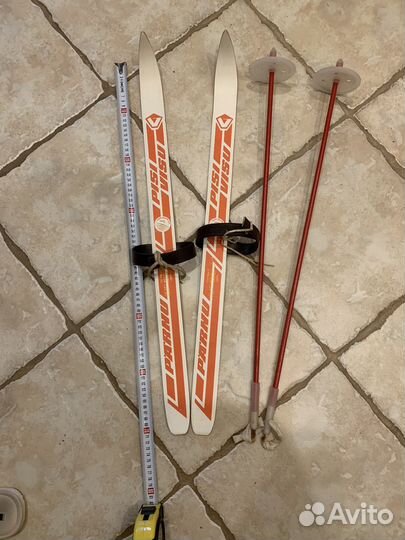 Лыжи детские СССР 1989 год