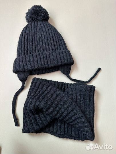 Шапка и снуд zara