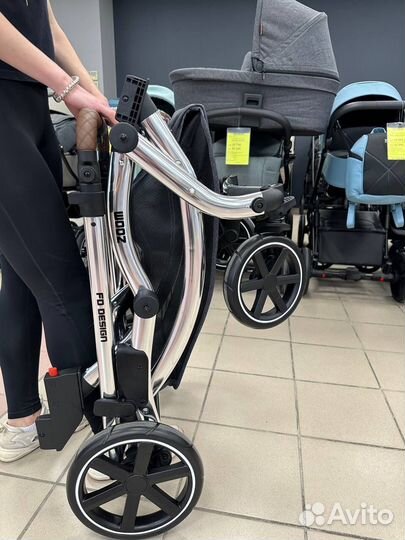 Коляска для двойни 2в1 FD-Design Zoom