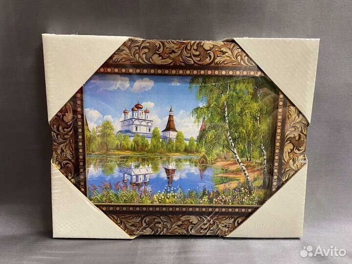 Репродукция картины в рамке 23х18