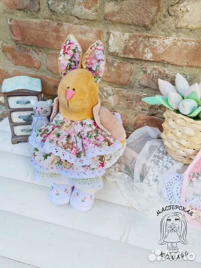 Заяц тильда ручной работы