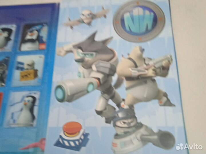 Альбом Пингвины Мадагаскара полная коллекция