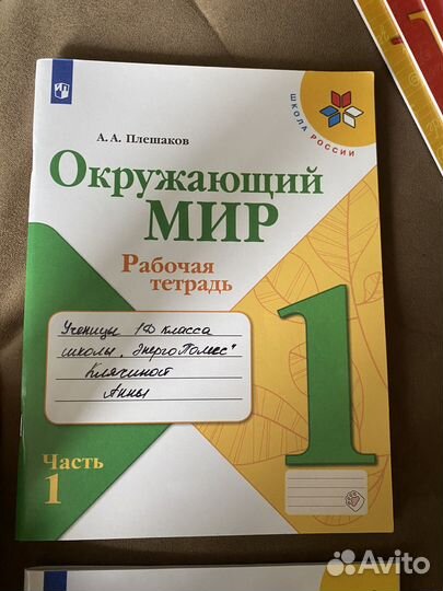 Рабочая тетрадь по окружающему миру 1 класс