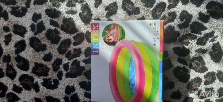 Круг для плавания intex