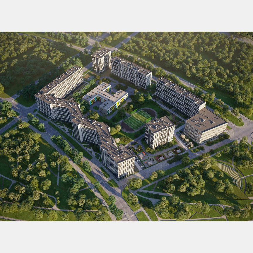 2-к. квартира, 56,6 м², 3/13 эт.