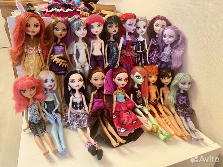 Куклы монстер хай и эвер афтер хай