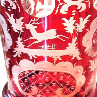 Фужеры хрустальные Ajka Crystal ваза Egermann