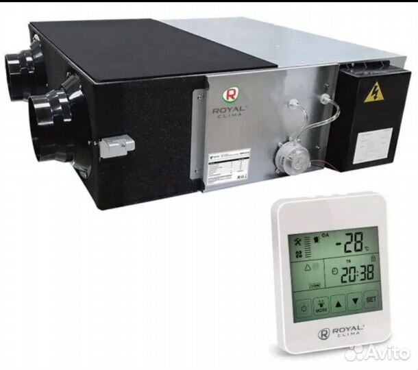 Приточно вытяжная вентиляция royal clima