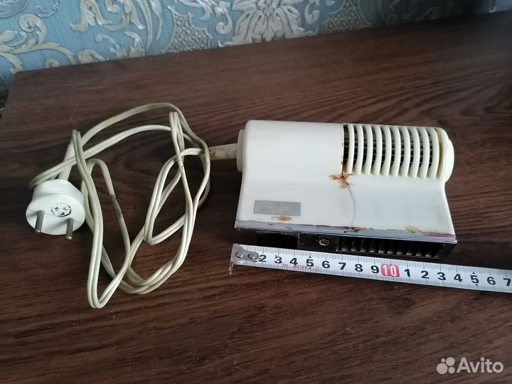 Фен советский белый