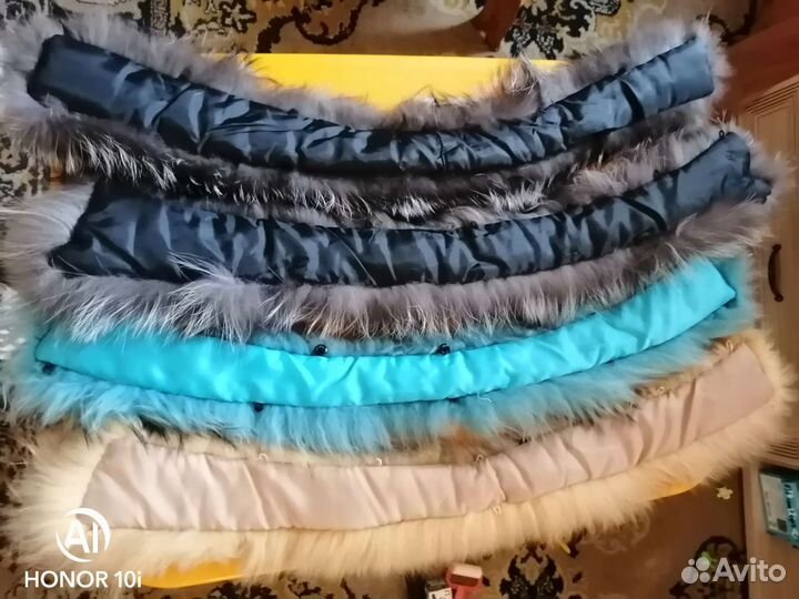 Воротник из натурального меха