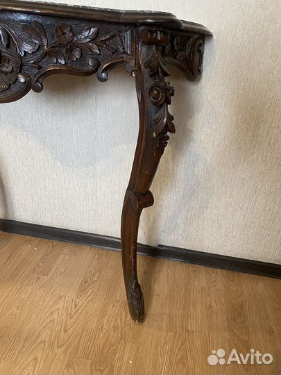 Консоль антикварная декоративная в дворцовом стиле