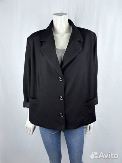 Max Mara пиджак женский XL. Шерсть