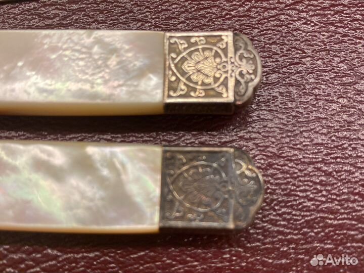 Ножи столовые старинные 2 комплекта