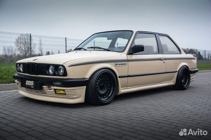Накладка на передний бампер BBS BMW 3 E30