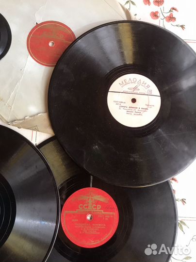 Старые пластинки СССР