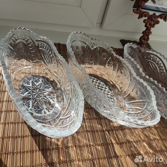 Вазы салатники ладья СССР