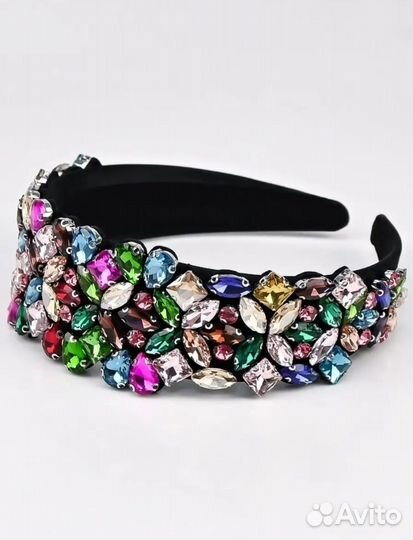 Ободок с камнями