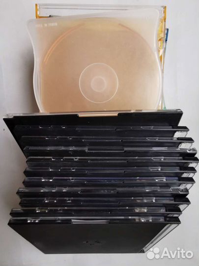 Бокс футляр коробка slim CD/ DVD дисков